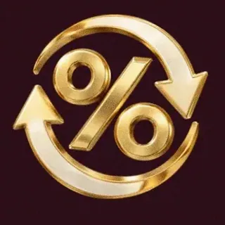 Percent cycle icon — Spinobon
