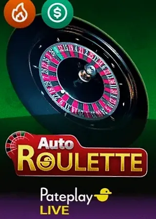 Auto Roulette live game cover
