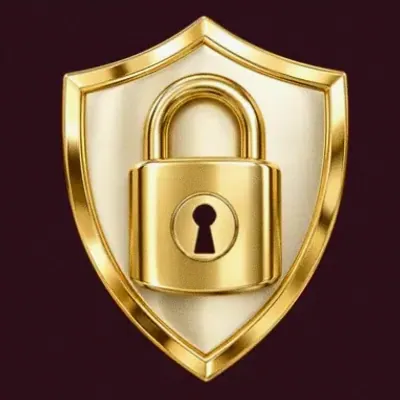 Shield with padlock — Spinobon