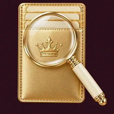 Wallet and magnifier — Spinobon