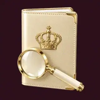 Passport magnifying glass — Spinobon