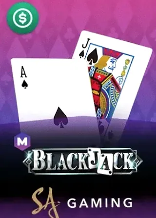 M Blackjack live game cover