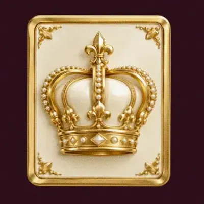 Crown emblem card — Spinobon