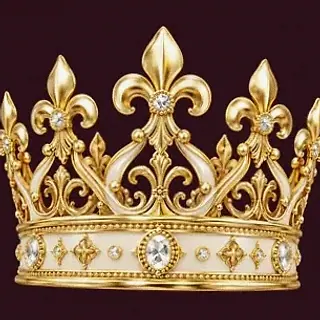 Jeweled royal crown — Spinobon