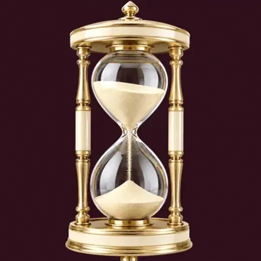 Ornate hourglass — Spinobon