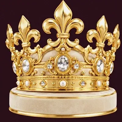Jeweled royal crown — Spinobon